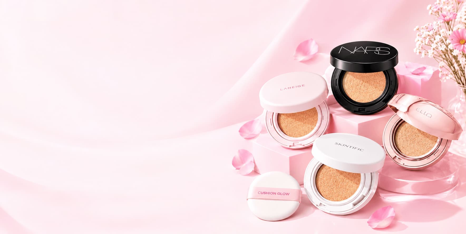 เปรียบเทียบคุชชั่น SKINTIFIC และ DERRA