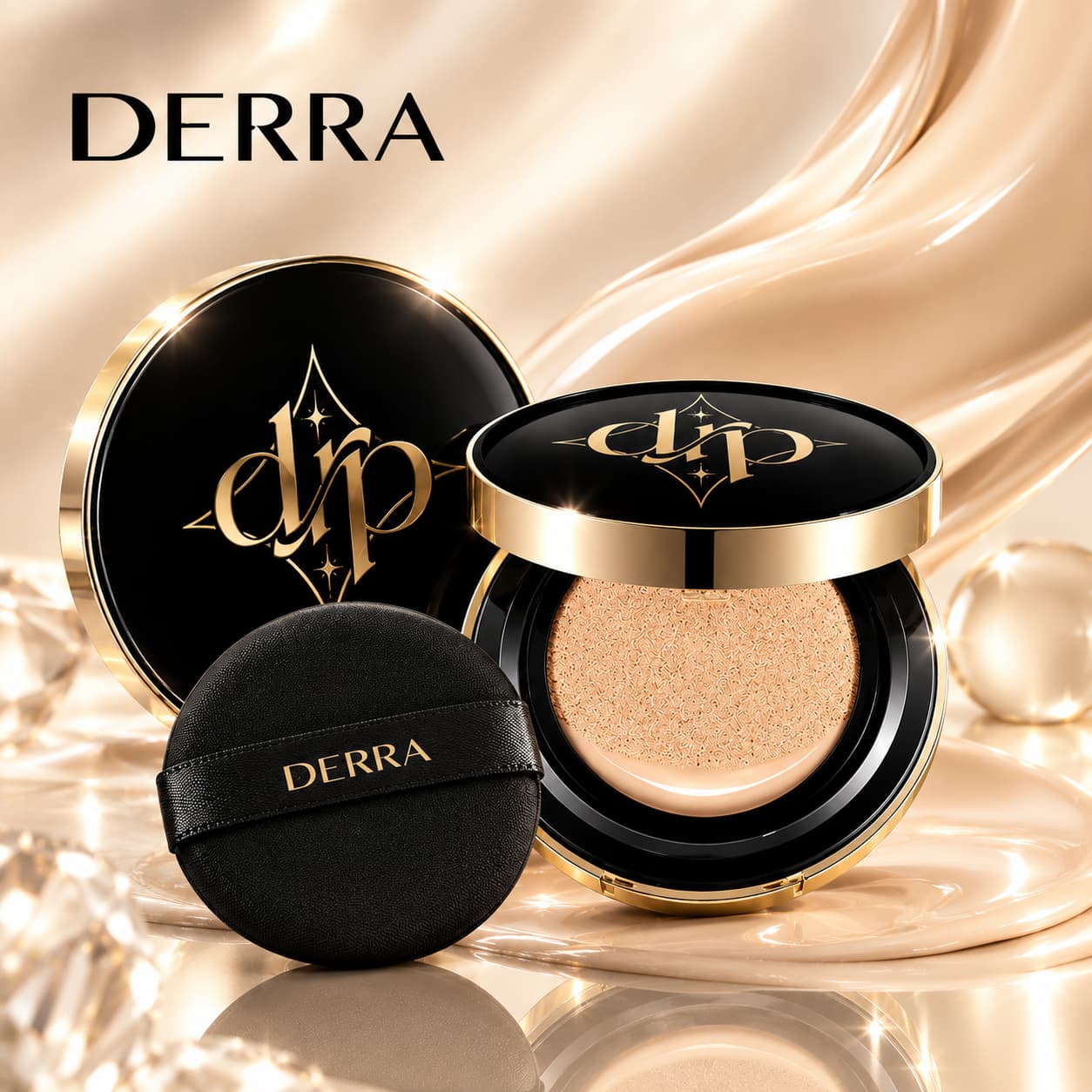 คุชชั่น DERRA Glow Skin Cushion