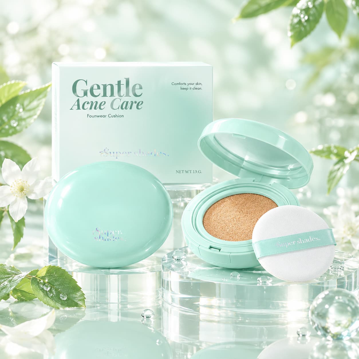 คุชชั่น Supershades Gentle Acne Care Founwear Cushion